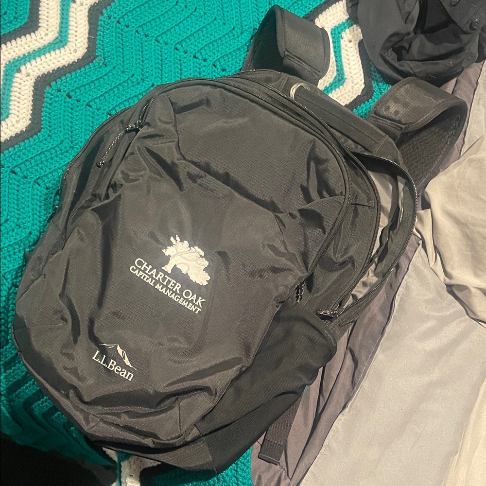 L.L. Bean Charcoal Gray Backpack for Men